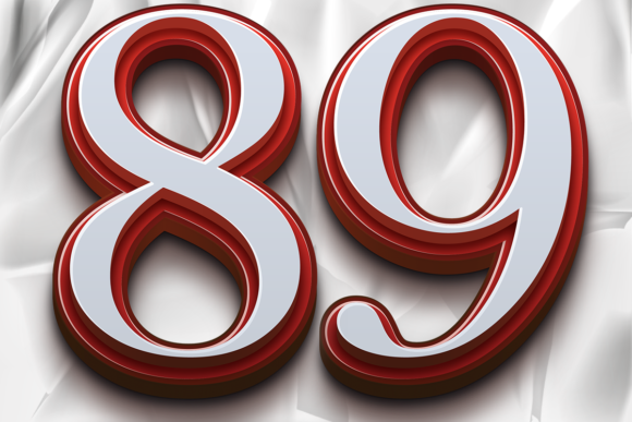 A Brand Designer's Review: Red Shiny Numbers Graphics for Real Business