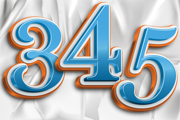 A Designer's Take on Decorative Number Graphics