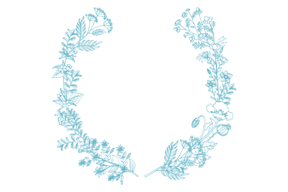 A Herbal Frame Design for Cricut & Printables