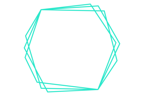 A Polygonal Frame for Modern Brand Illustrations