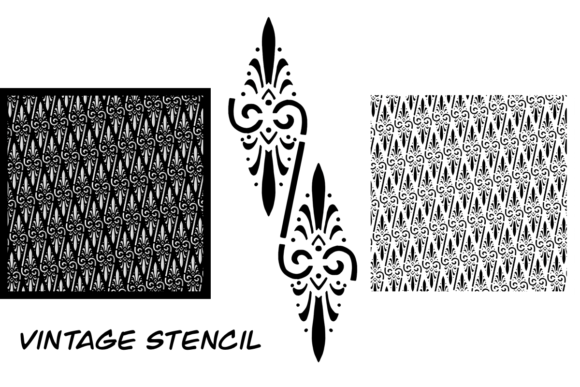 A Practical Crafter's Take on Vintage Stencil Graphics