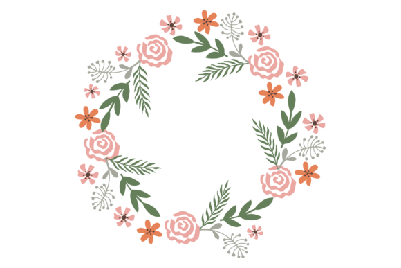 Beautiful Flower Frame: A Versatile Design Asset for Blog Graphics