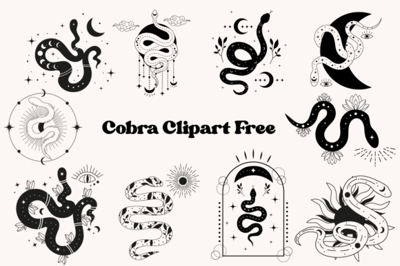 Cobra Graphics: A Freebie for Bold Craft Projects