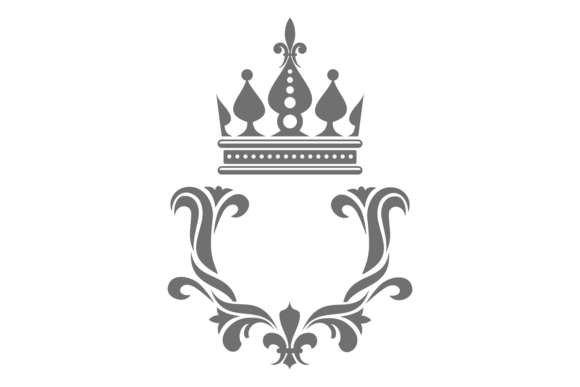 Evaluating a Blank Royal Emblem Graphic for Your Brand