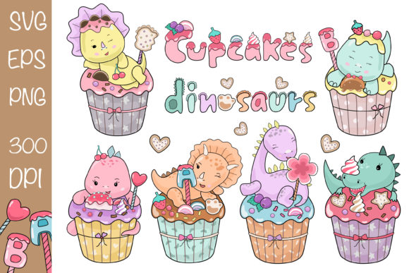 Evaluating Dinosaur Cupcakes Graphics for Local Branding