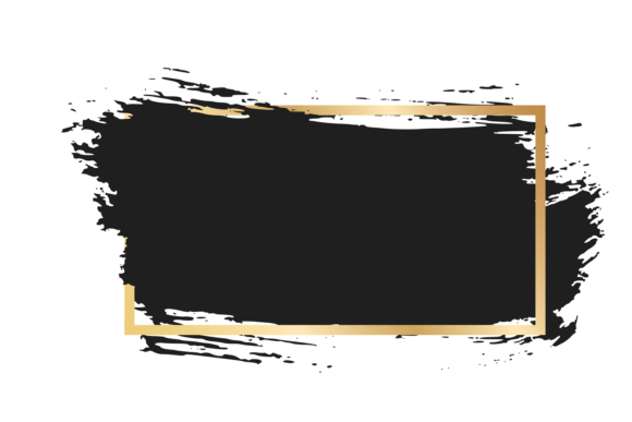 How a Golden Frame Graphic Enhances Blog Illustrations