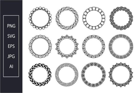 Professional Use Review: The Circle Frames Set Graphics