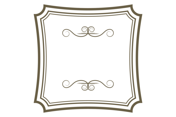 Scrapbook Blank Frame Graphics for Commercial Illustrations