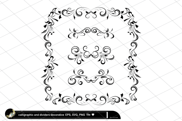 Vintage Swirl Borders: The Ultimate Editorial Graphic Asset